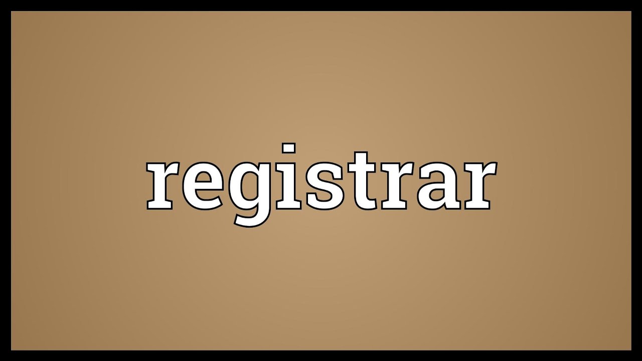 Registrars Locaux 8